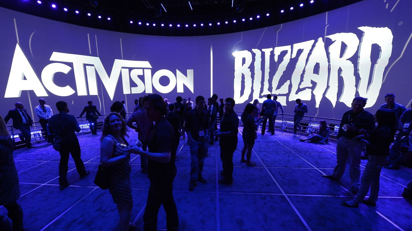 Stand de Activison Blizzard en una edición del E3. (EFE)