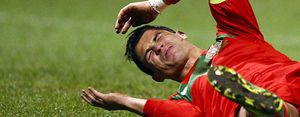 Un respiro para Cristiano Ronaldo en el 'match ball' de Portugal para la Eurocopa