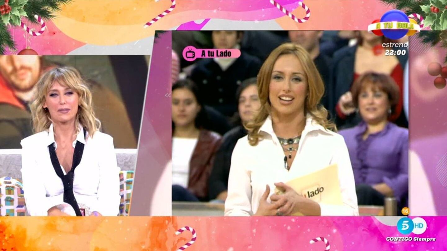 Emma García, presentadora de 'Fiesta'. (Mediaset España)