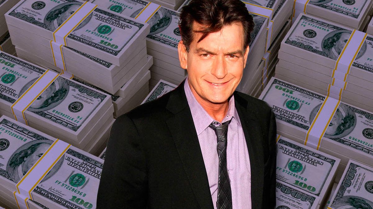 Charlie Sheen se gastó más de un millón de dólares en prostitutas en un solo año