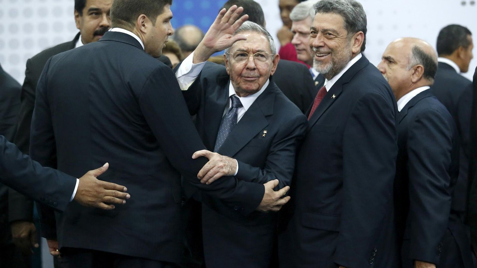 Foto: Raúl Castro en la Cumbre de las Américas. (Reuters)