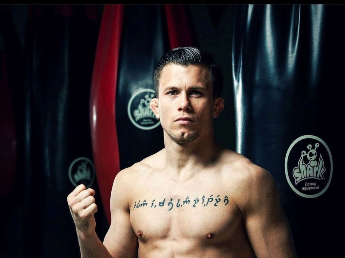 Foto: El luchador de MMA español Daniel Bárez. (EFE).