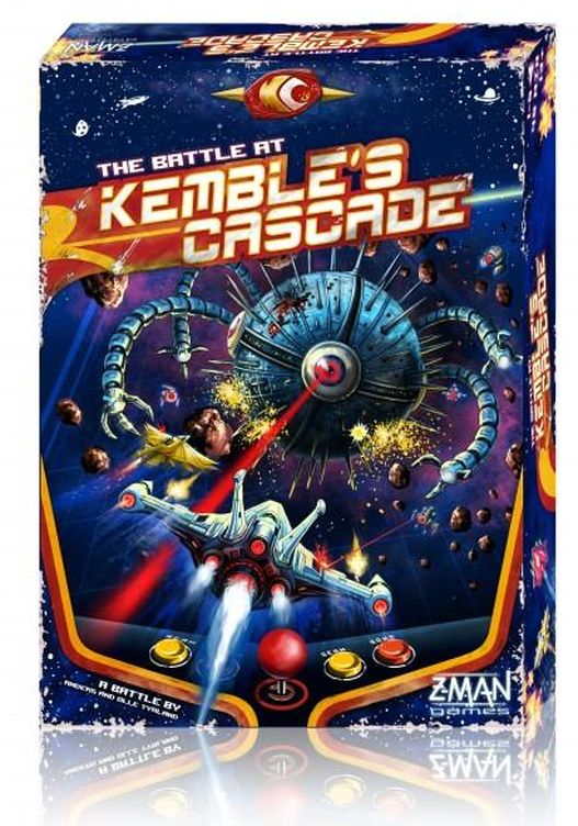 Foto: La caja de ‘The Battle at Kemble’s Cascade’ ya recuerda al universo de las recreativas | Imagen: Z-Man Games
