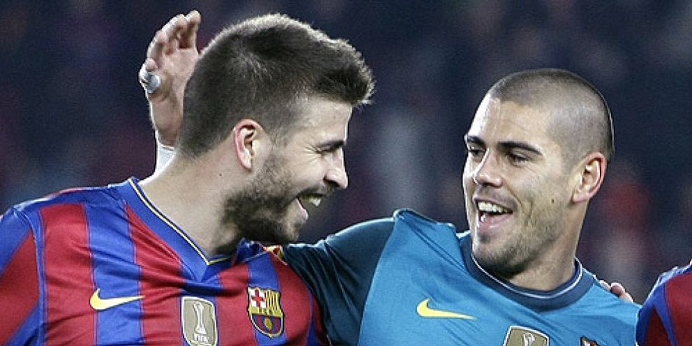 Foto: Valdés echa de menos a Xavi y defiende a Piqué: "Es el mejor central del mundo"
