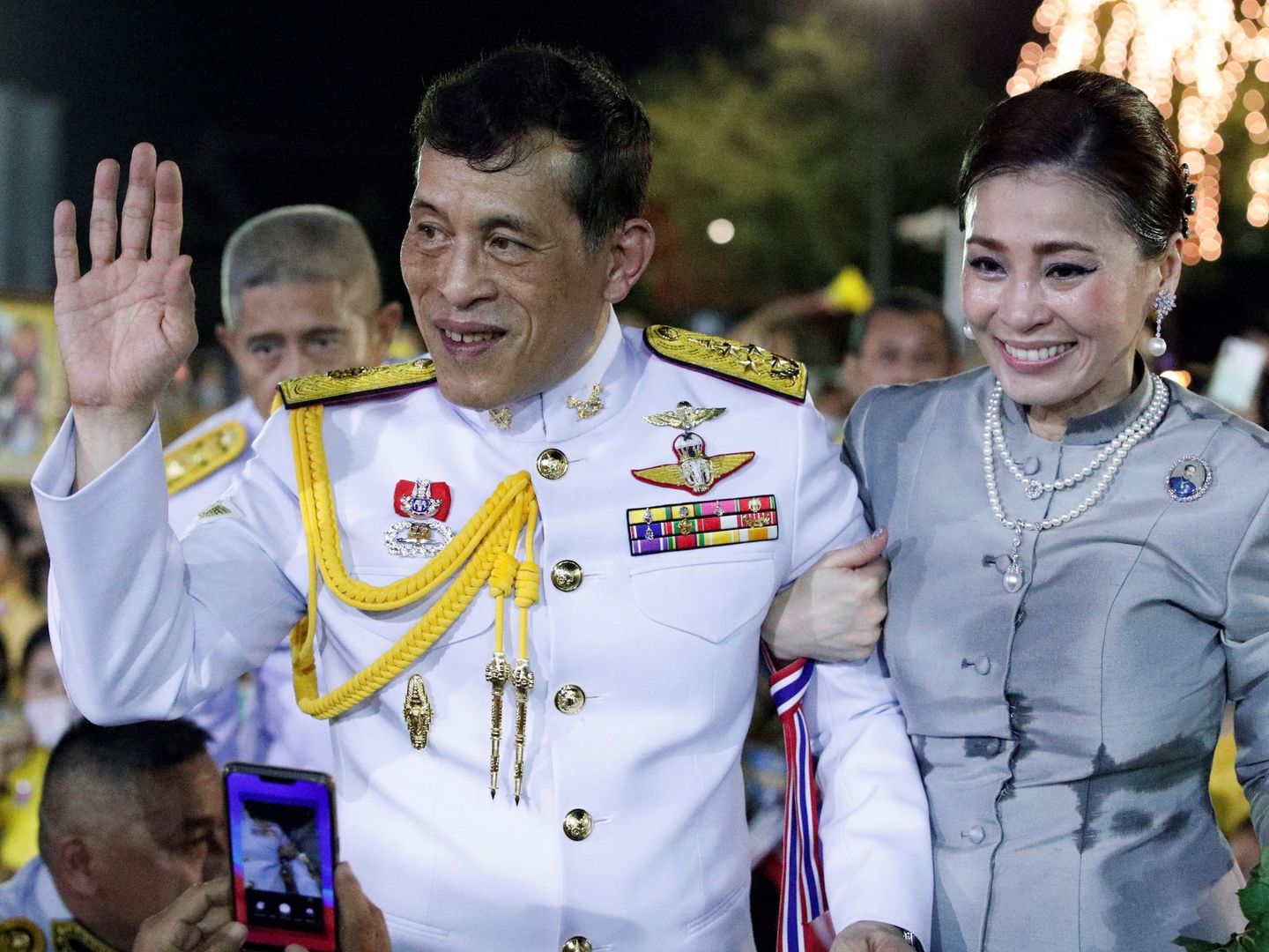 Los reyes de Tailandia, el pasado 1 de noviembre. (EFE)