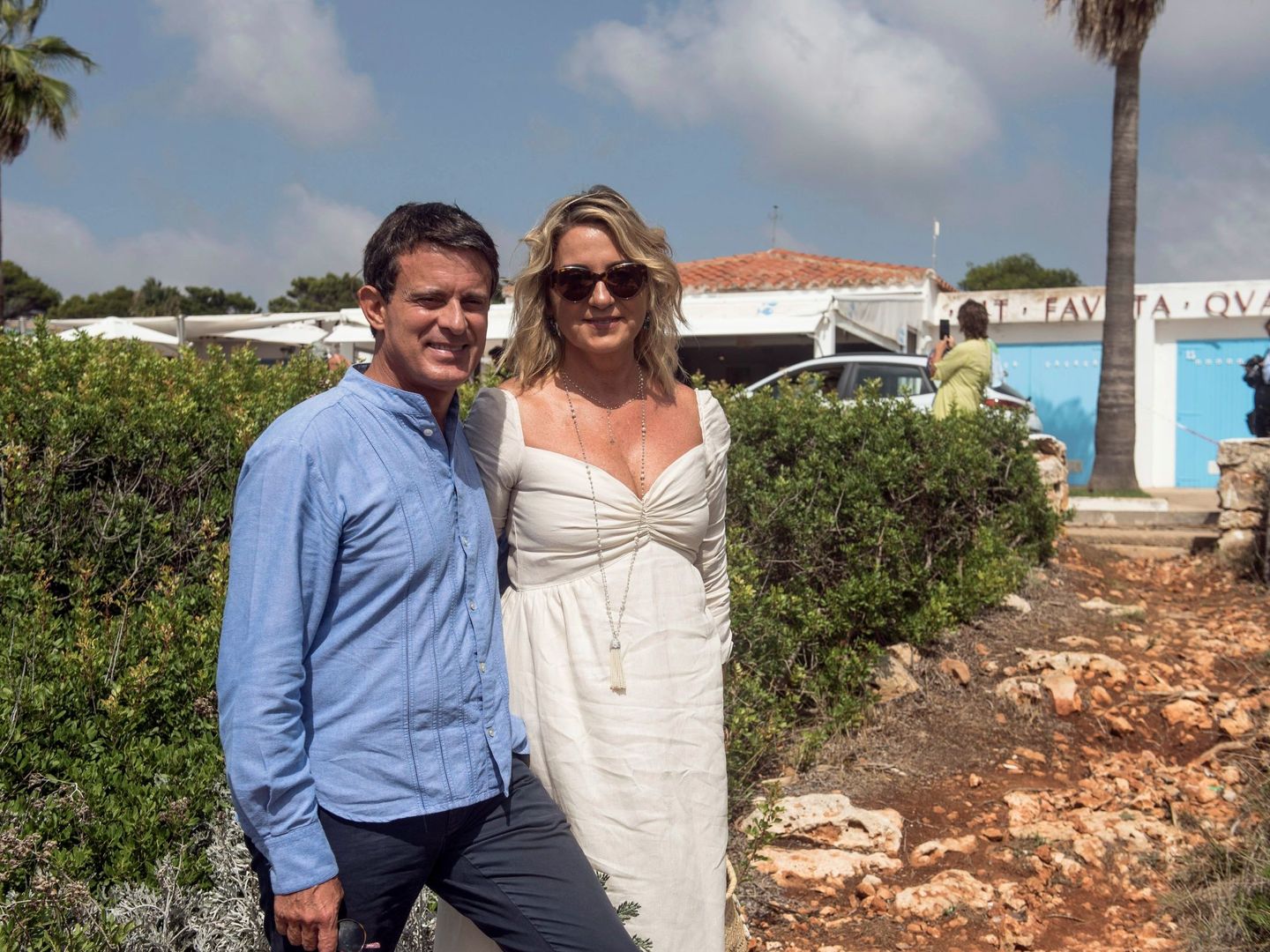 Manuel Valls y Susana Gallardo, el día de su boda. (EFE)
