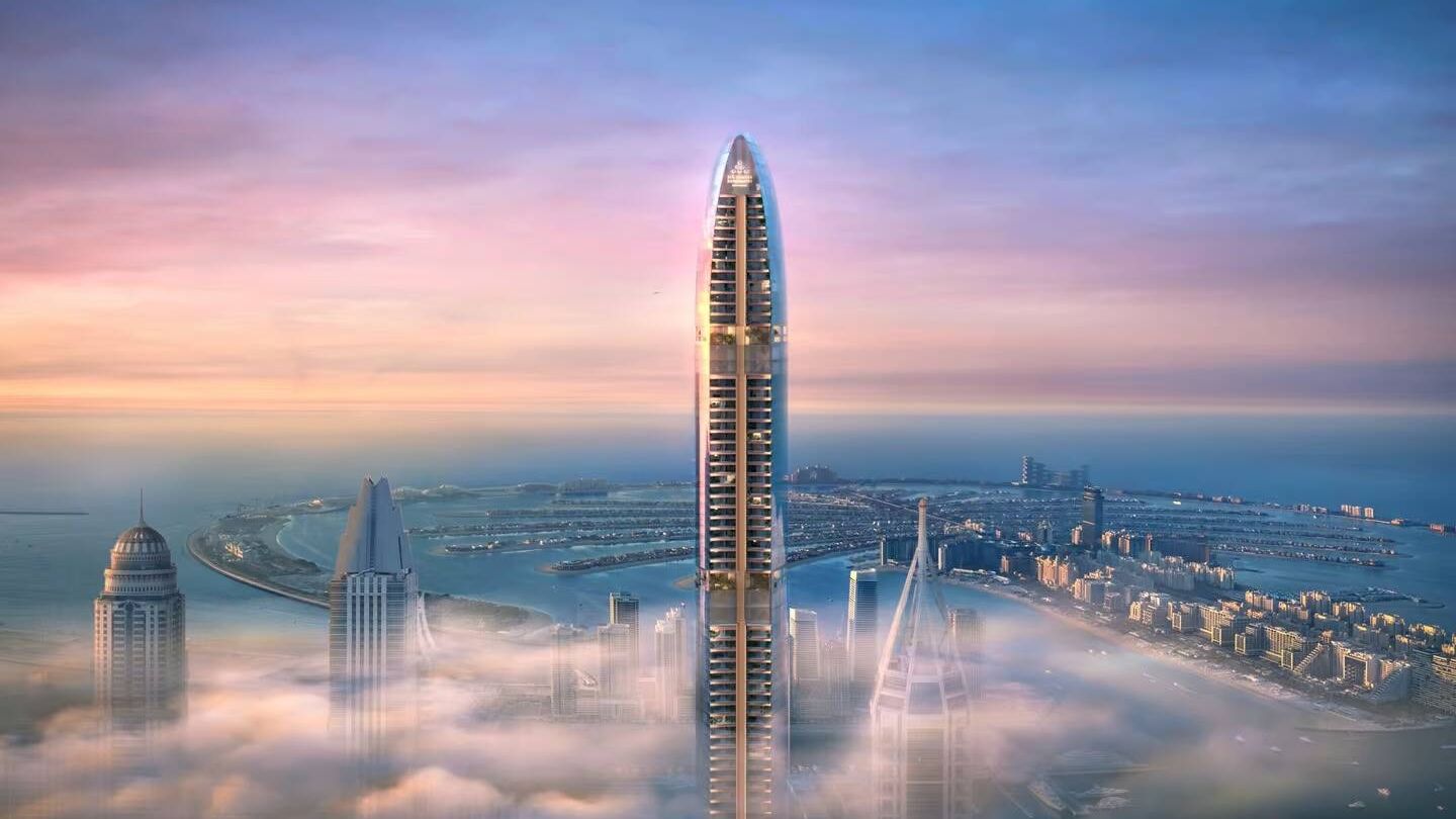 El Six Senses Residences Dubai Marina tendrá una altura de 517 metros distribuidos en 122 plantas. (Select Group) 