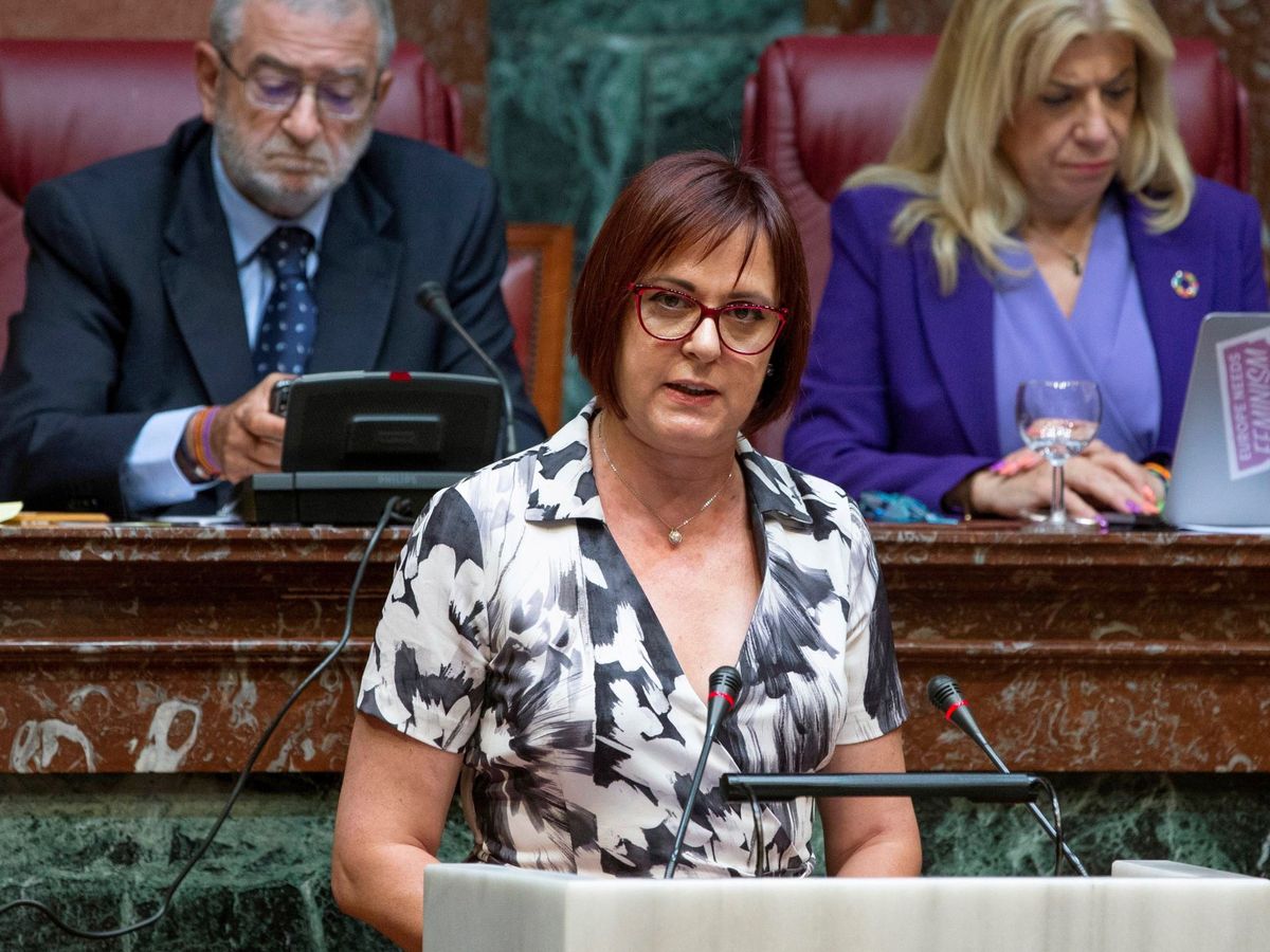 Foto: La portavoz del grupo parlamentario de Ciudadanos en la cámara murciana, Isabel Franco. (EFE)