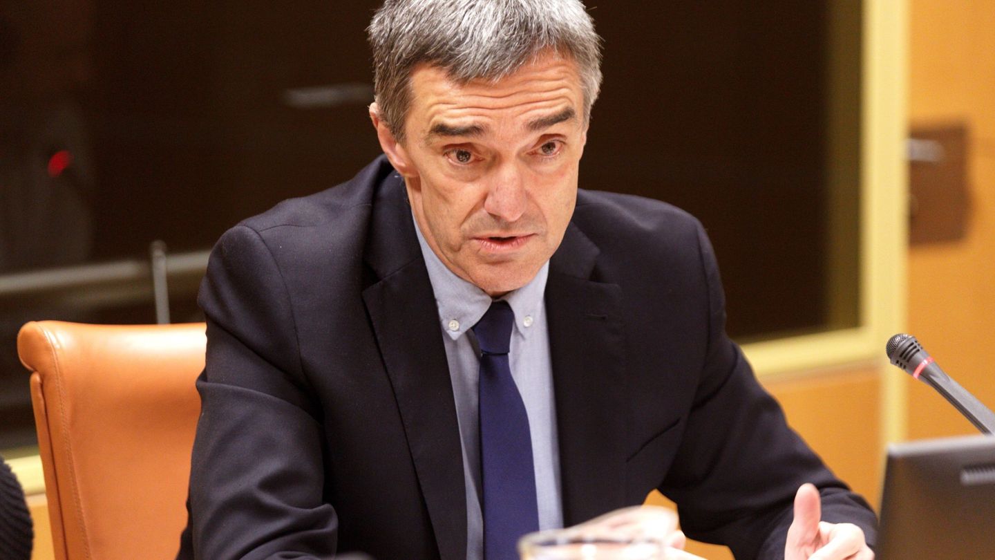Jonan Fernández, en el Parlamento vasco. (EFE)