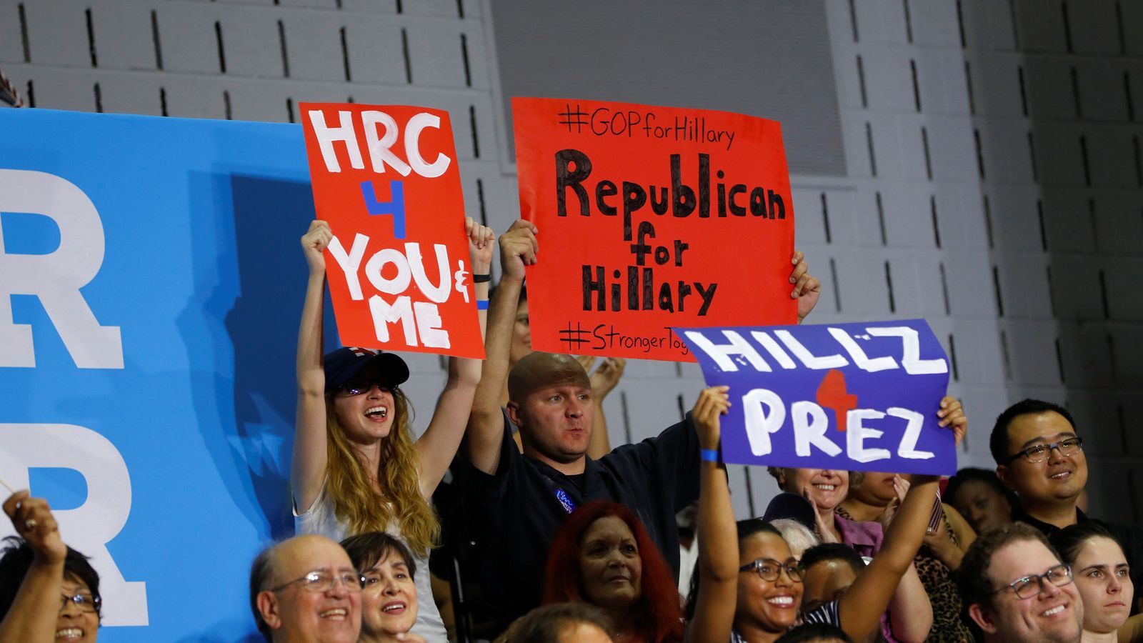 Foto: Simpatizantes de Hillary Clinton en Youngstown, Ohio. (Reuters)