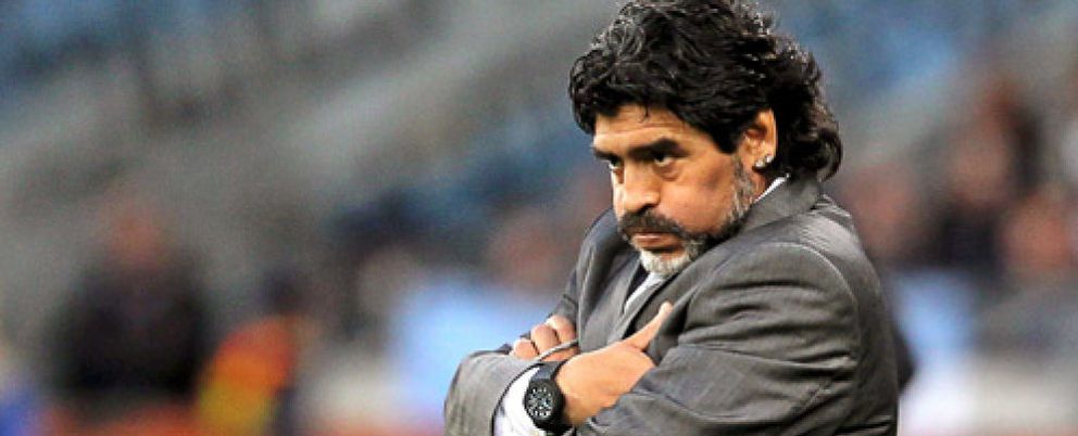 Foto: Maradona: "Esto es lo más duro que me ha tocado vivir"