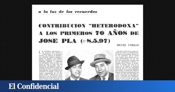 ¿Colaboró Josep Pla con la prensa falangista?