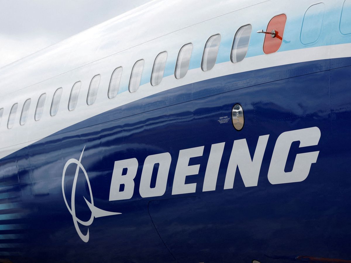 Foto: Logo de Boeing. (Reuters/Peter Cziborra)