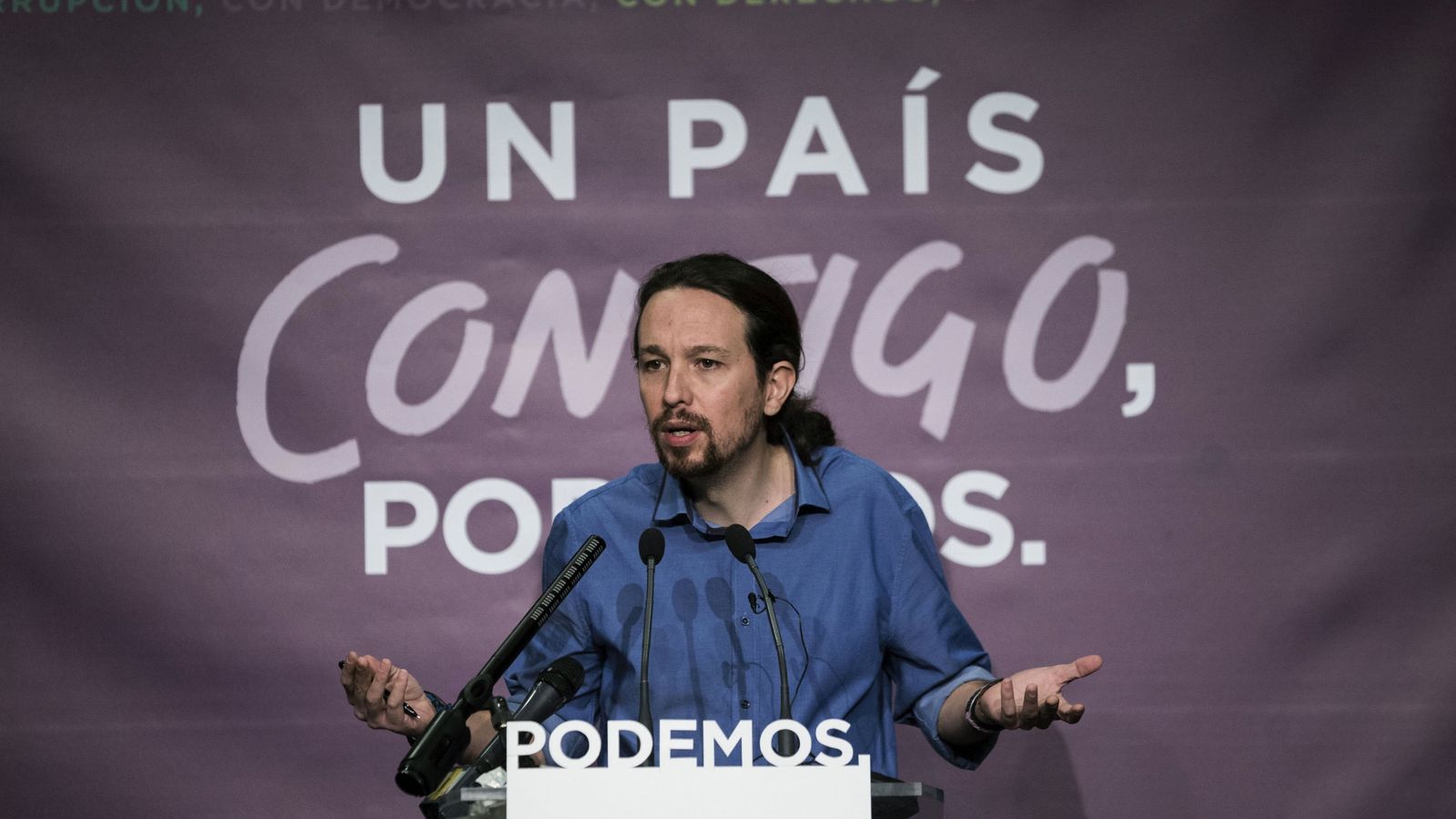Foto: El secretario general de Podemos y candidato a la Presidencia del Gobierno, Pablo Iglesias. (EFE)