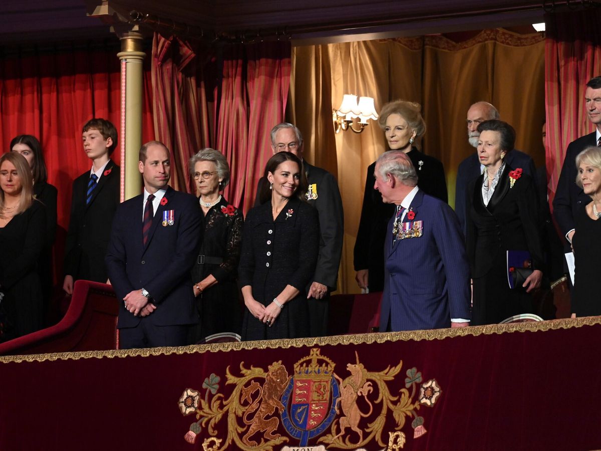 Foto: La familia Real británica en el Albert Hall de Londres.(REUTERS/BGeoff Pugh/Pool)