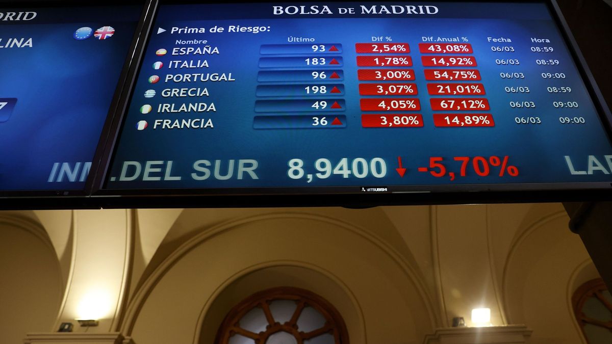 Los mercados enseñan los dientes y señalan a España y los países del sur