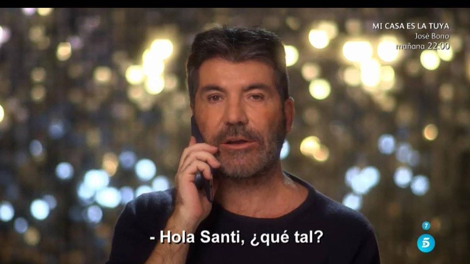 Foto: Simon Cowell durante su intervención en 'Got Talent España'