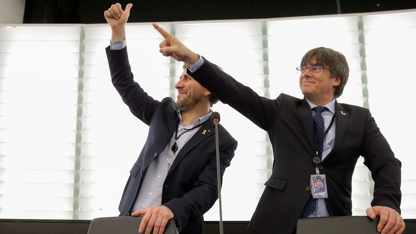 Foto: Carles Puigdemont y Toni Comín. (Reuters)