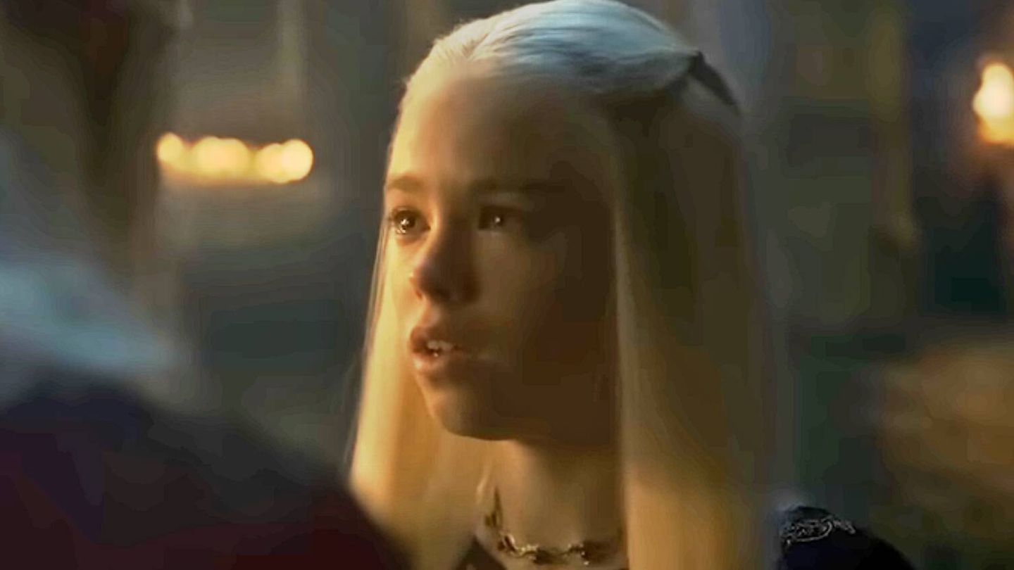 Rhaenyra Targaryen en 'La casa del dragón'. (HBO Max)