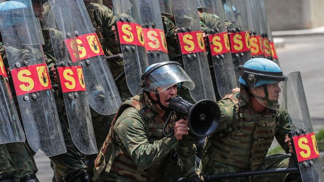 Foto de Ejercicios de combate en Río de Janeiro