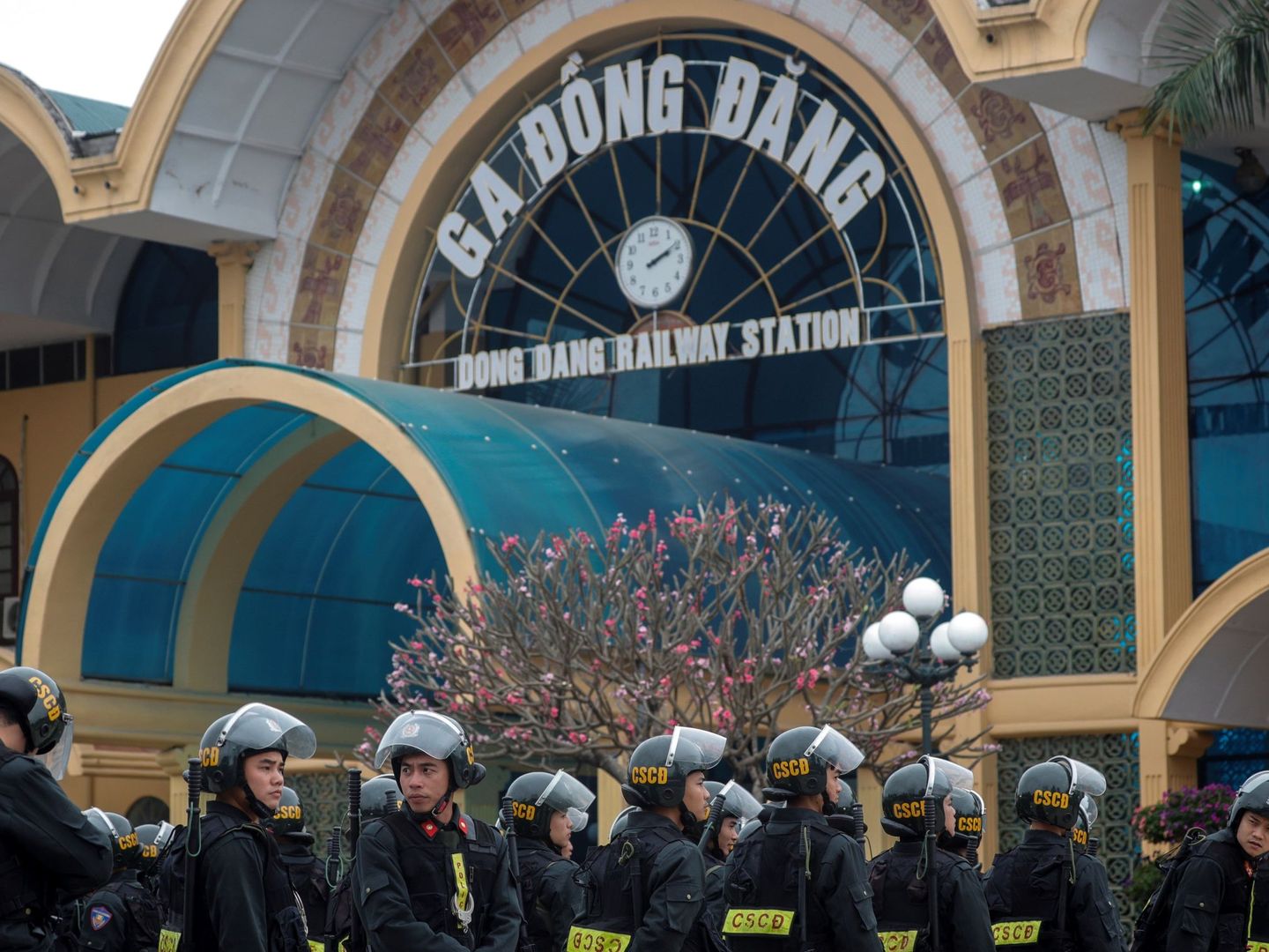 Todo preparado en Vietnam para la segunda reunión entre ambos mandatarios. (Reuters)