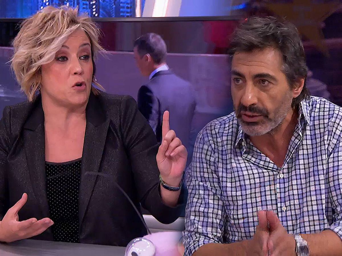Foto: Cristina Pardo y Juan del Val, en 'El hormiguero'. (Antena 3)