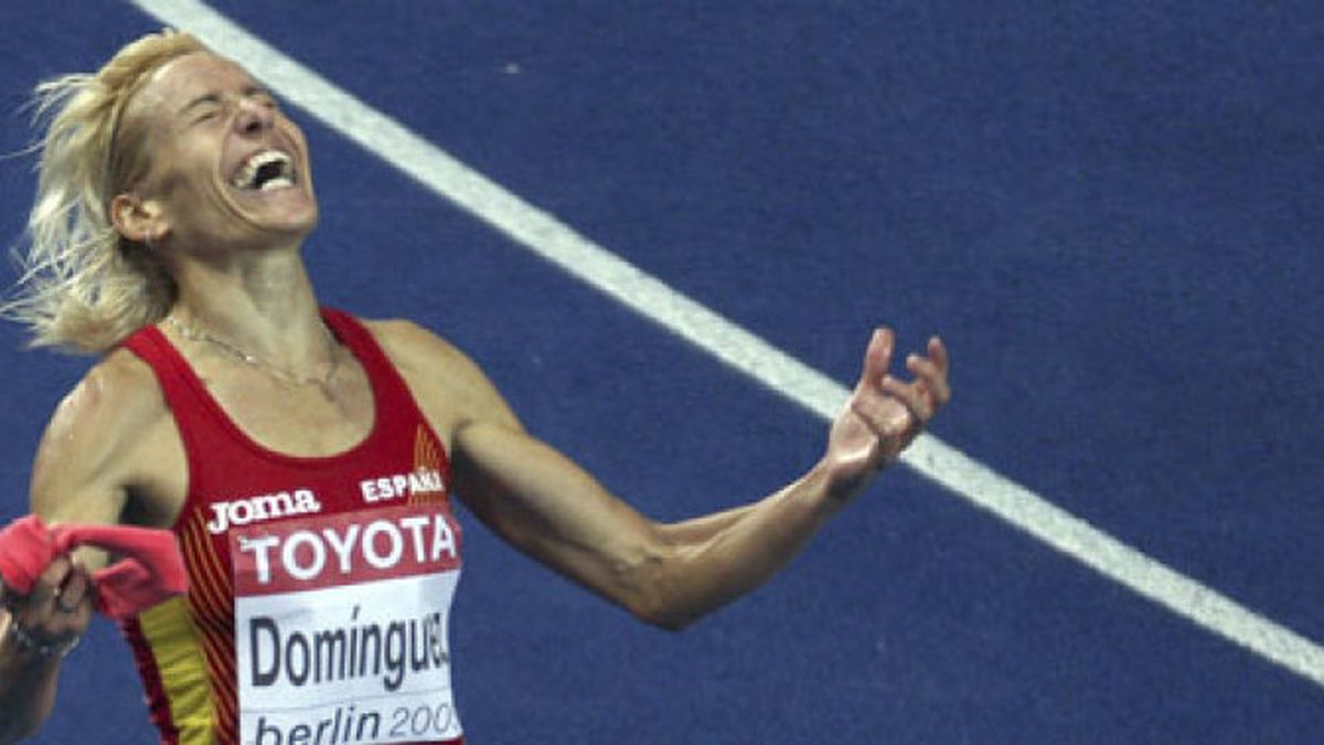 Marta Domínguez logra el oro en los 3.000 obstáculos