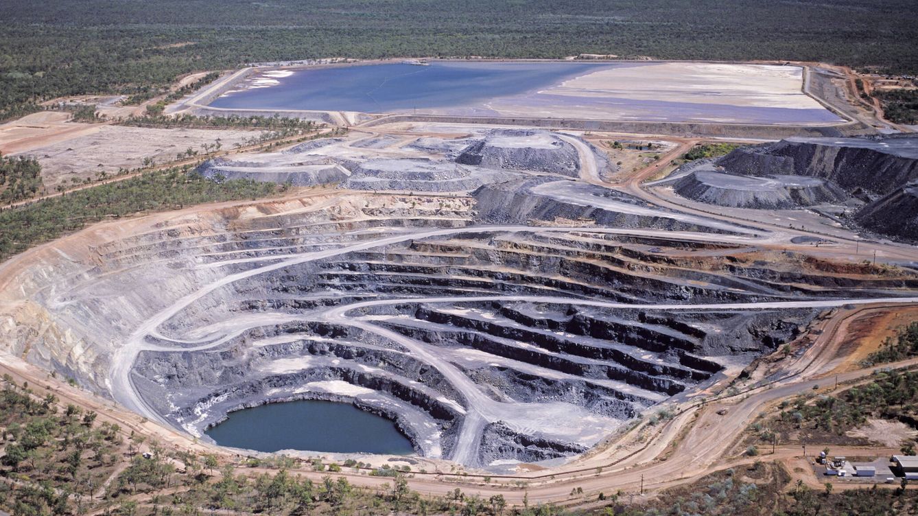 Foto: Mina de uranio en Australia.