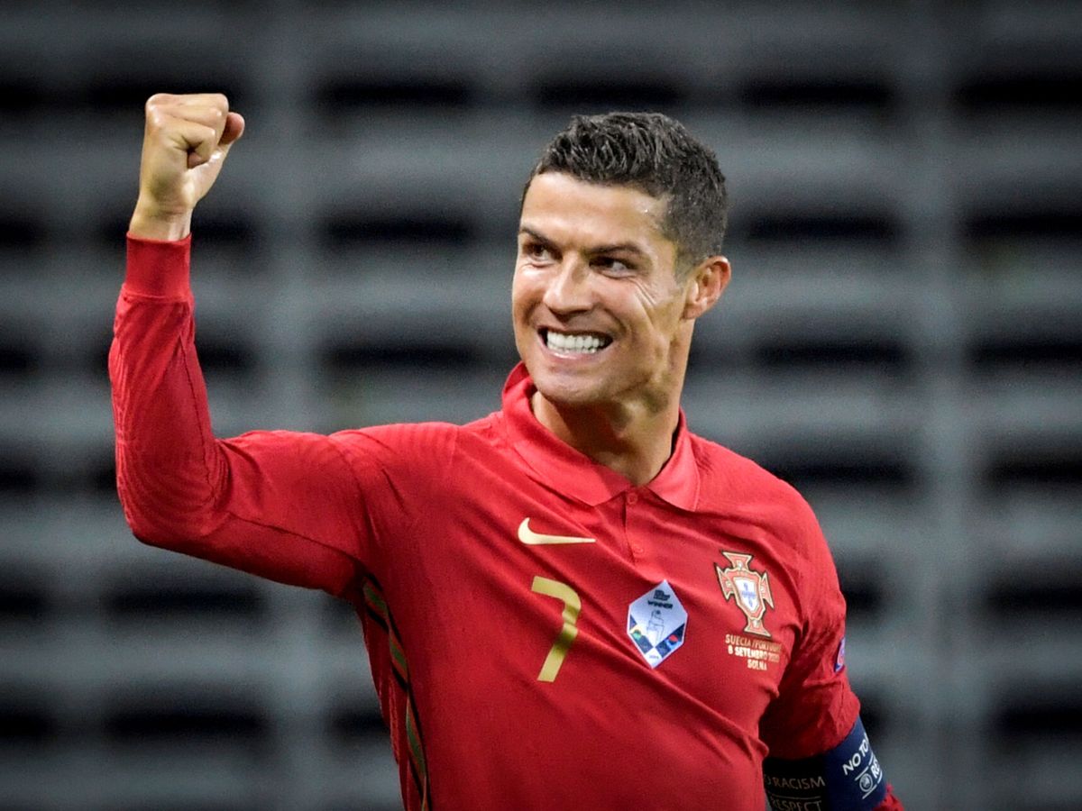 Foto: Cristiano Ronaldo celebra un gol con la Selección de Portugal en la Liga de Naciones. (Efe)
