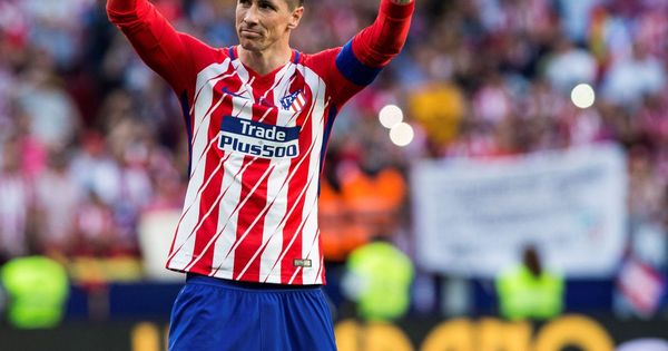 Foto: Fernando Torres se despidió en mayo de 2018 del Atlético de Madrid. Este viernes se despedirá del fútbol. (EFE)