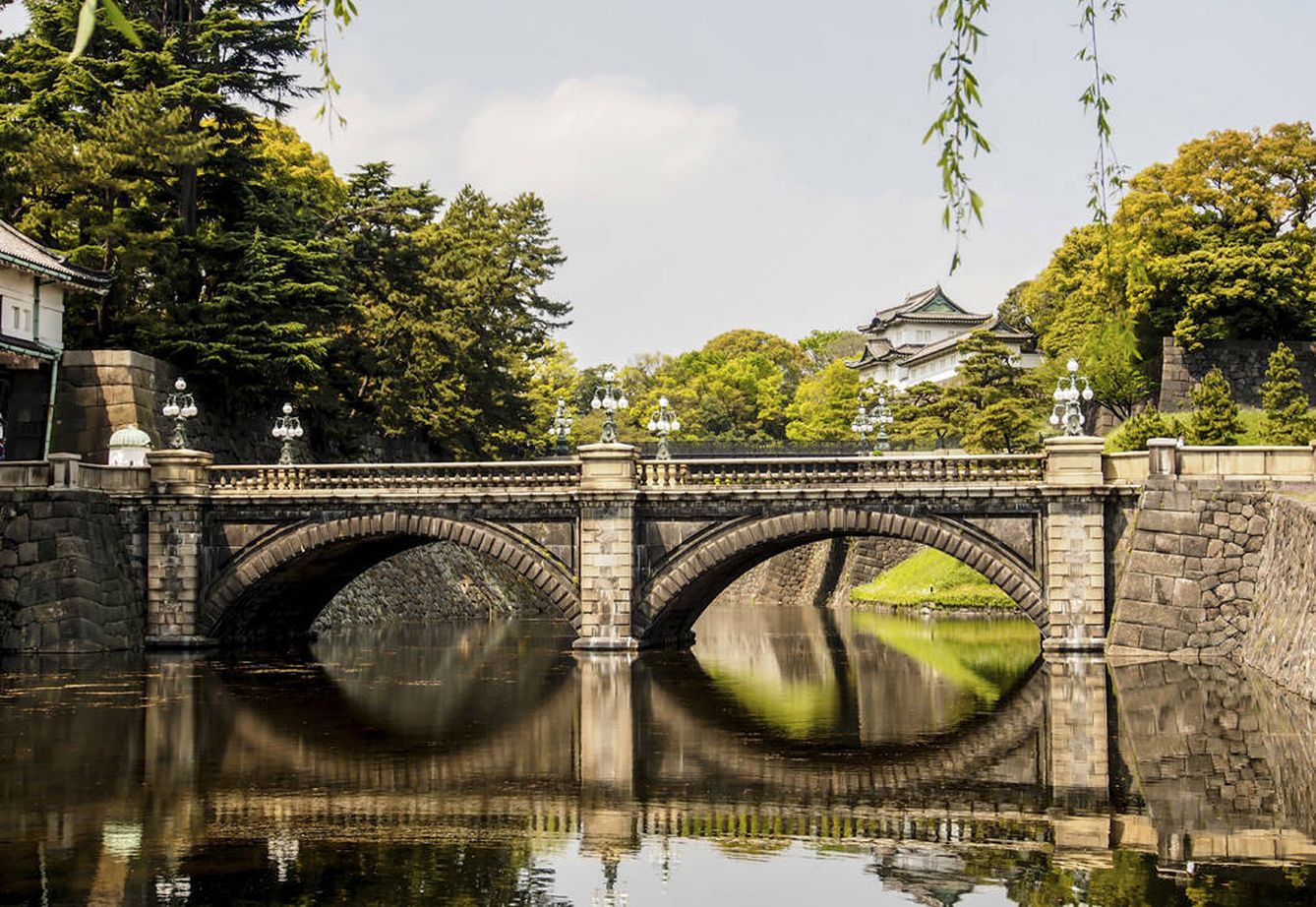 Paisaje en el Palacio Imperial de Tokio (iStock)