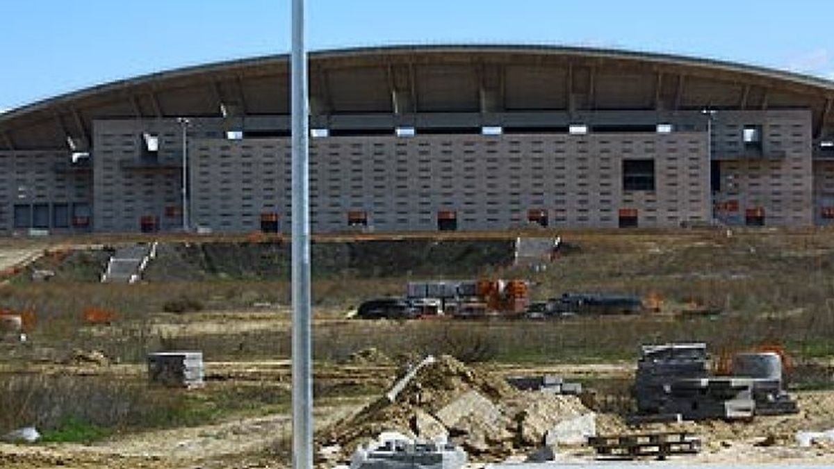 El Atlético de Madrid por fin inicia las obras de su nuevo estadio
