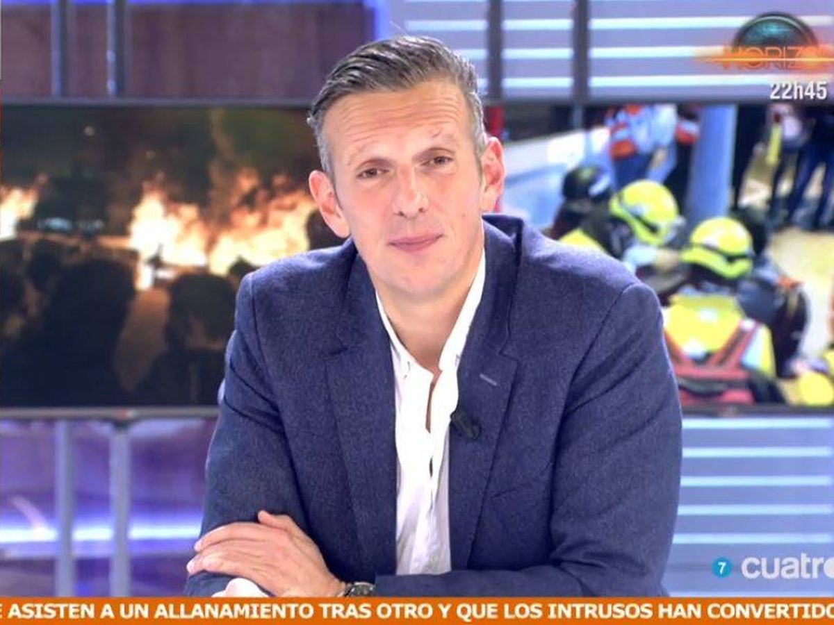 Foto: El presentador Joaquín Prat. (Mediaset España)