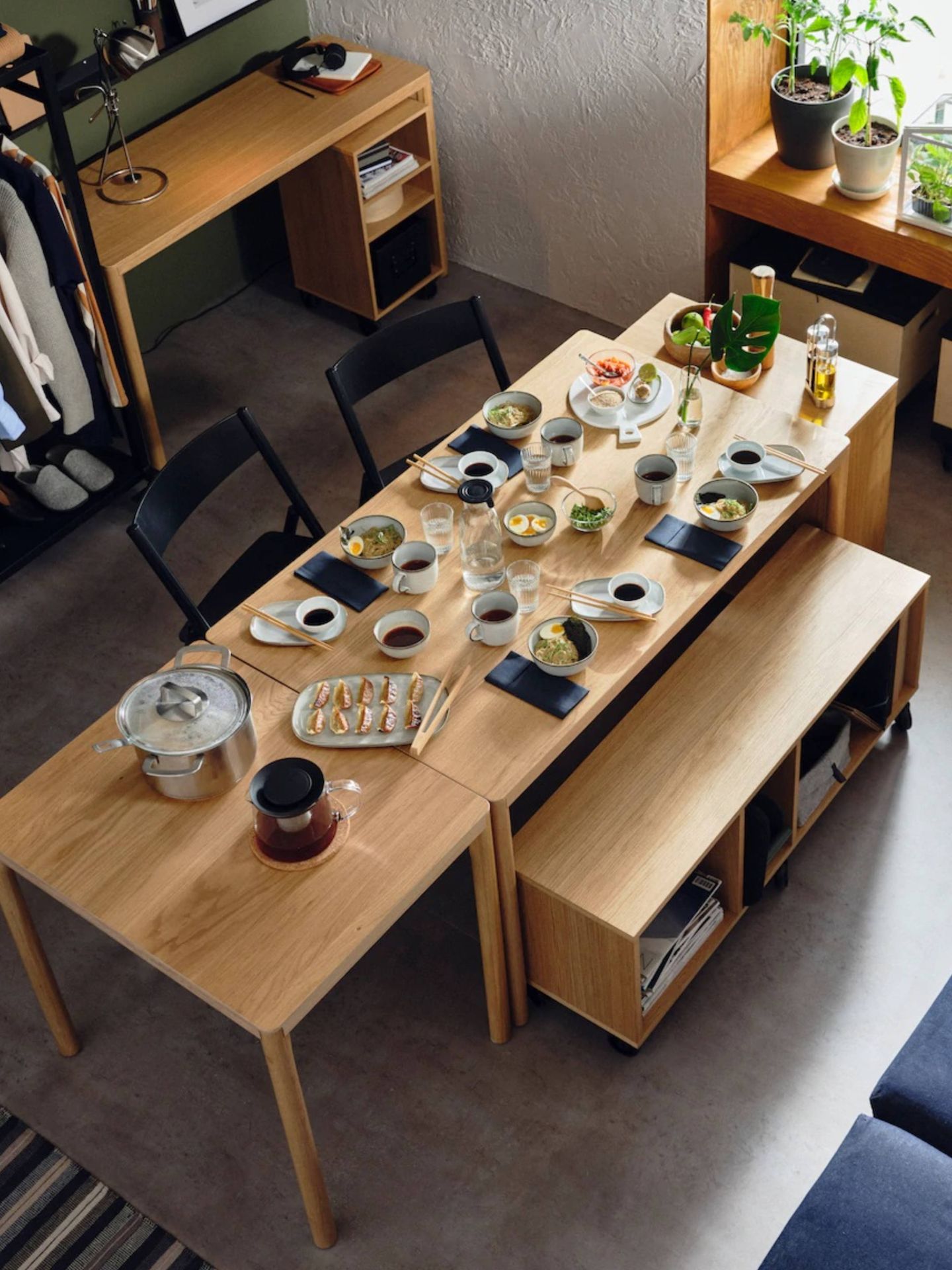 Esta colección de Ikea se adapta a tu salón aunque sea pequeño. (Cortesía)