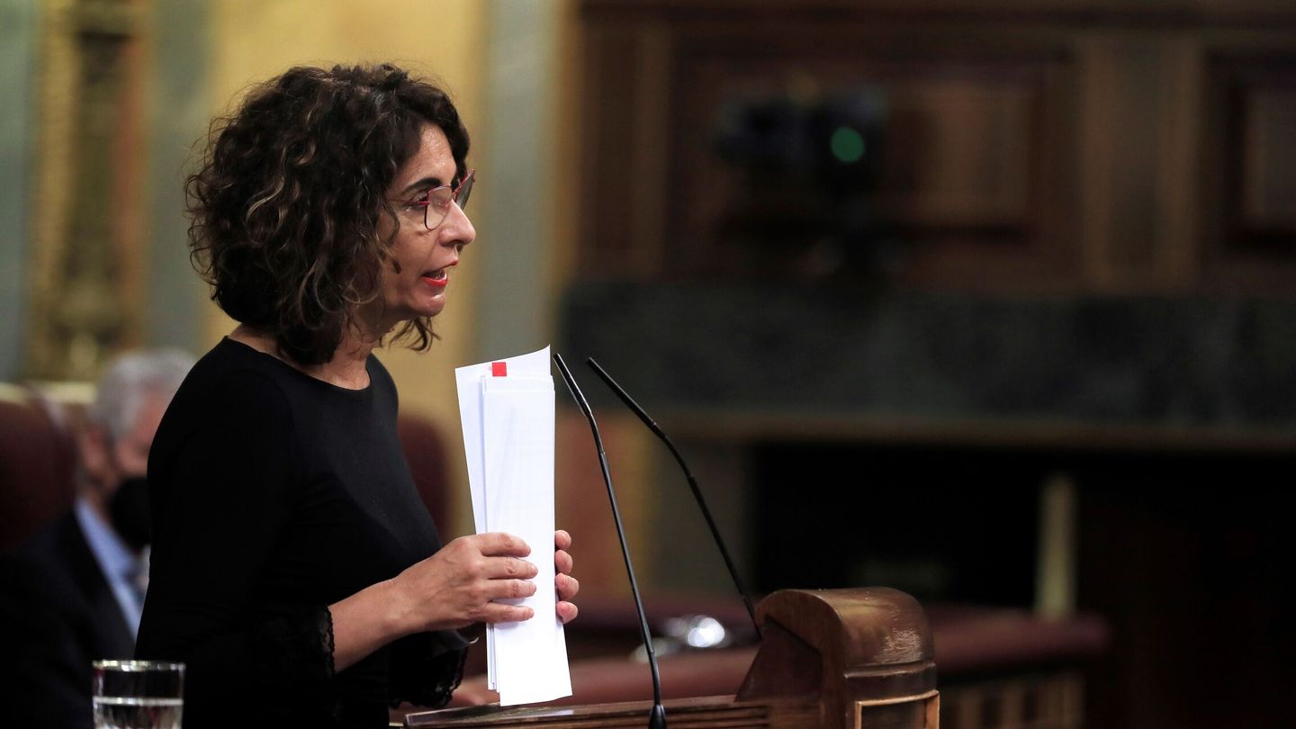 La ministra de Hacienda y Función Pública, María Jesús Montero. (EFE/Fernando Alvarado) 