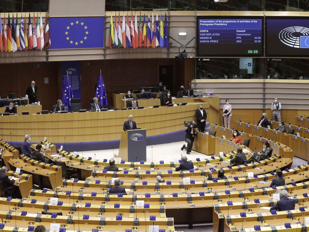 Foto: Hemiciclo del Parlamento Europeo en Bruselas (EFE)