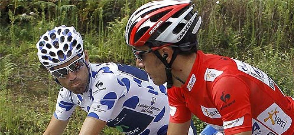 Foto: Purito y Valverde no se amilanan y se citan con los dos colosos en la montaña
