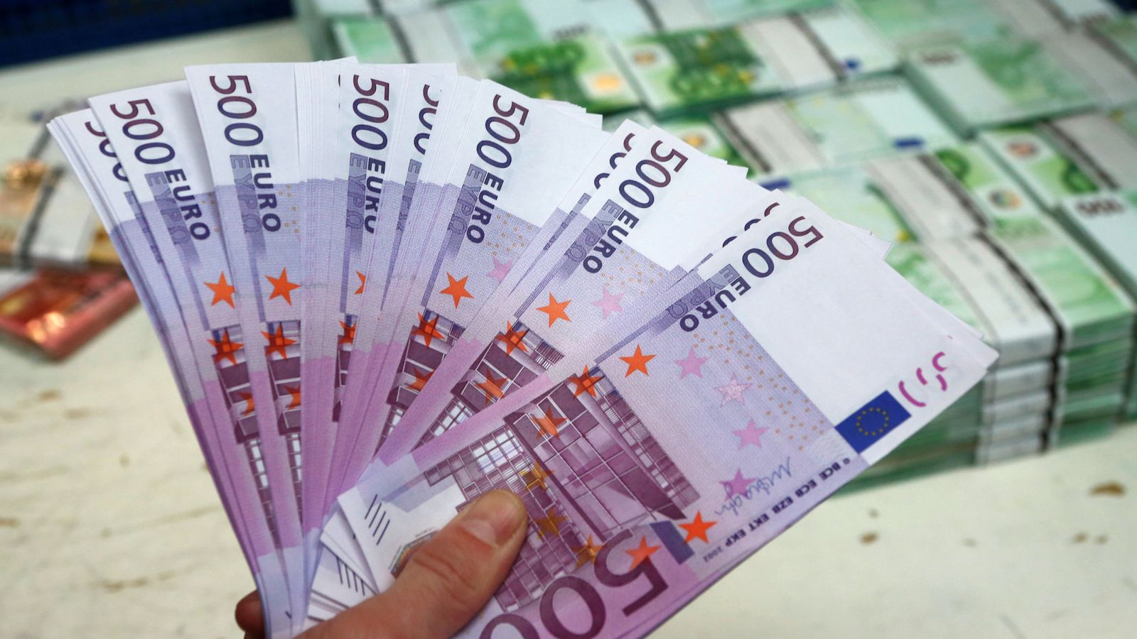 Foto: Billetes de 500 euros. (Reuters)