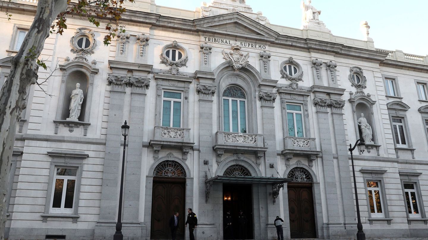Fachada del Tribunal Supremo en Madrid. (EFE)