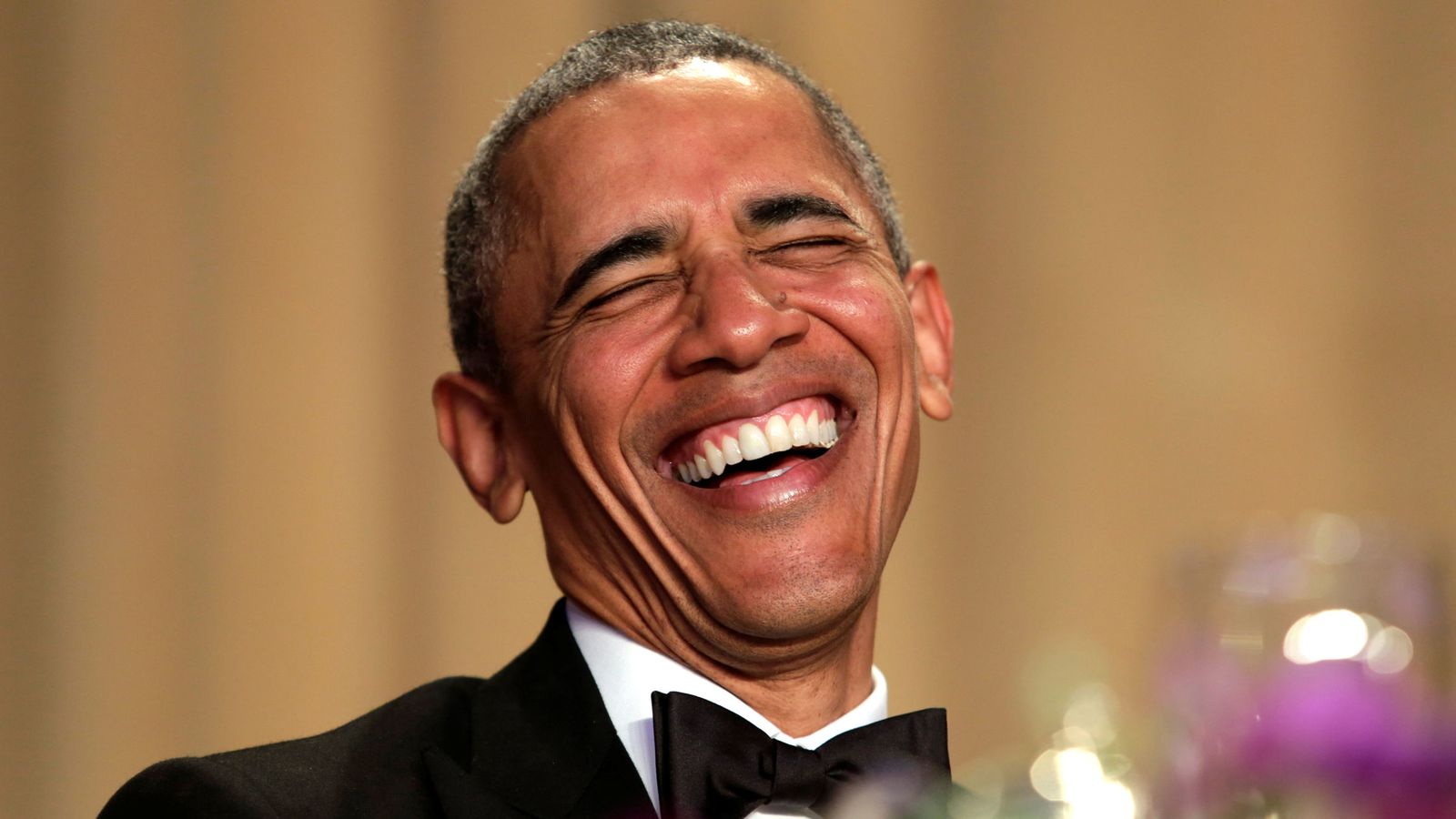 Foto: El presidente Obama, riendo en una imagen de archivo (Reuters)