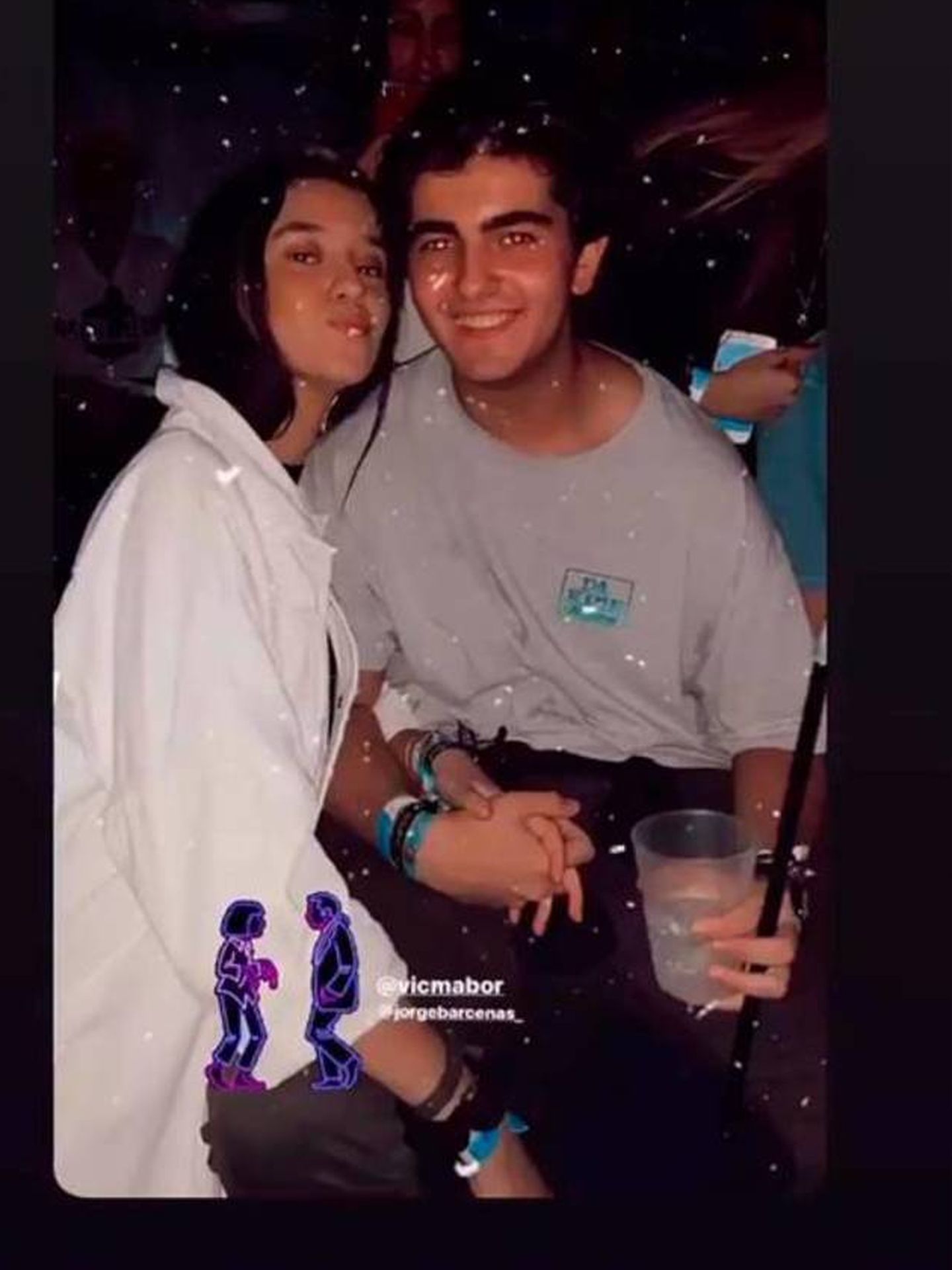 Victoria Federica y Jorge Bárcenas, en una imagen reciente de Instagram.