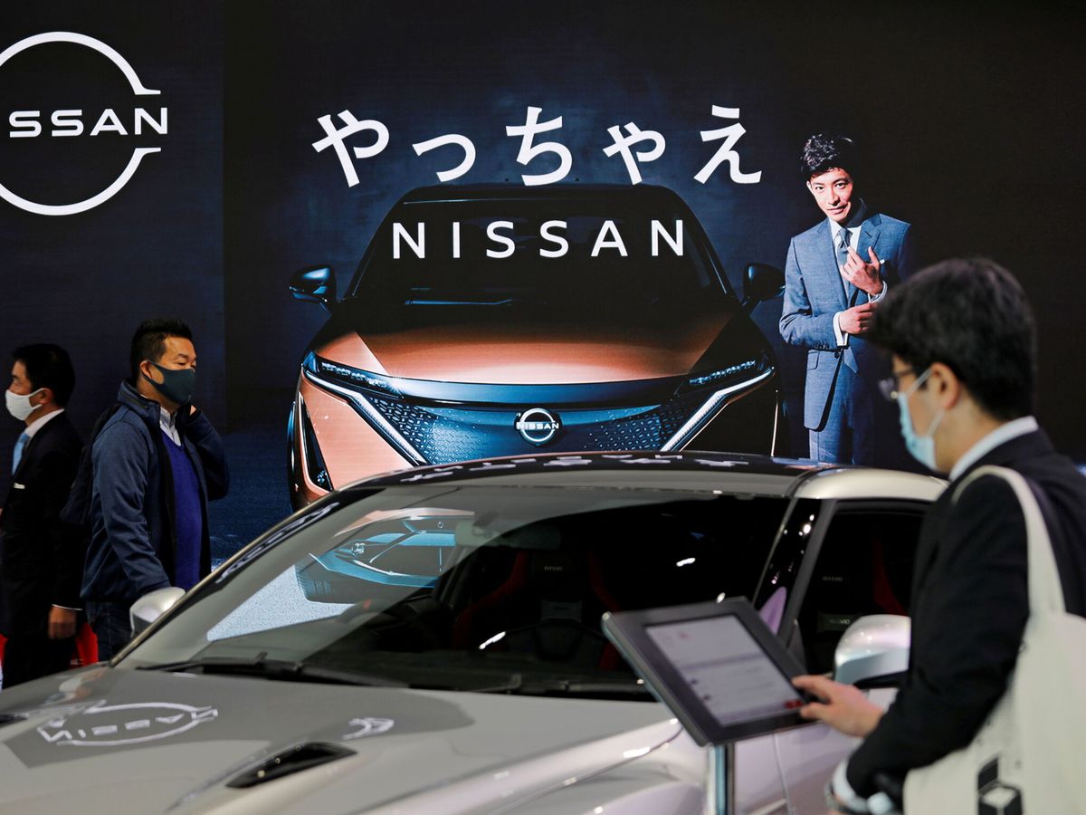 Foto: Stand de Nissan en Tokio. (Reuters/Issei Kato)