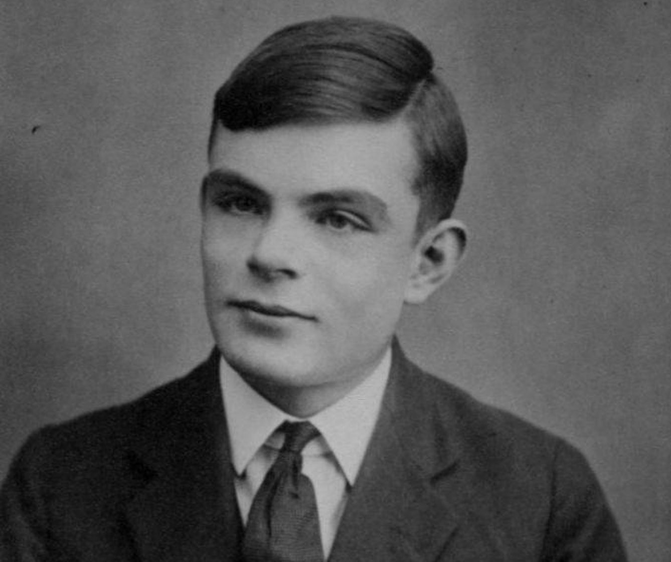 Retrato de Alan Turing, con 16 años. (Wikipedia)