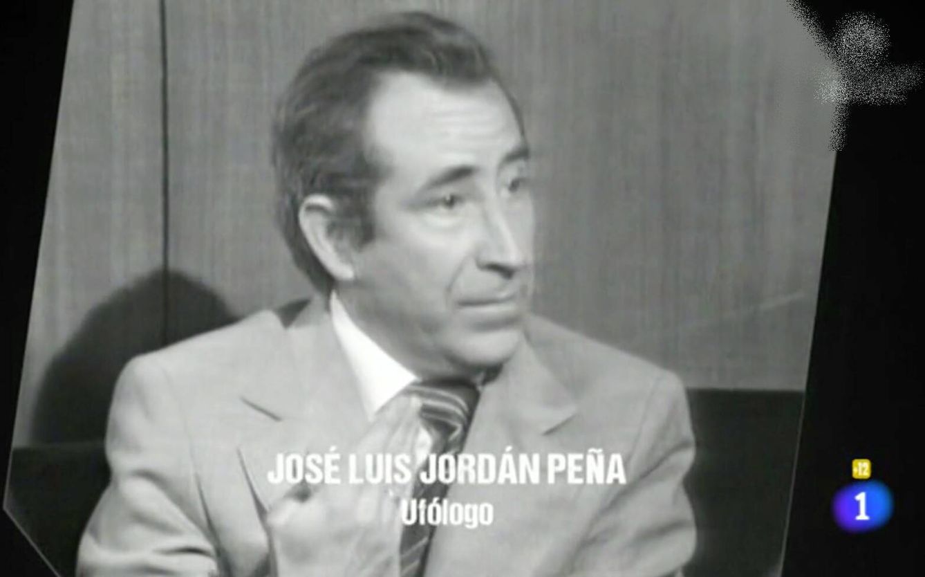 José Luis Jordán Peña en un programa de la época. (RTVE)