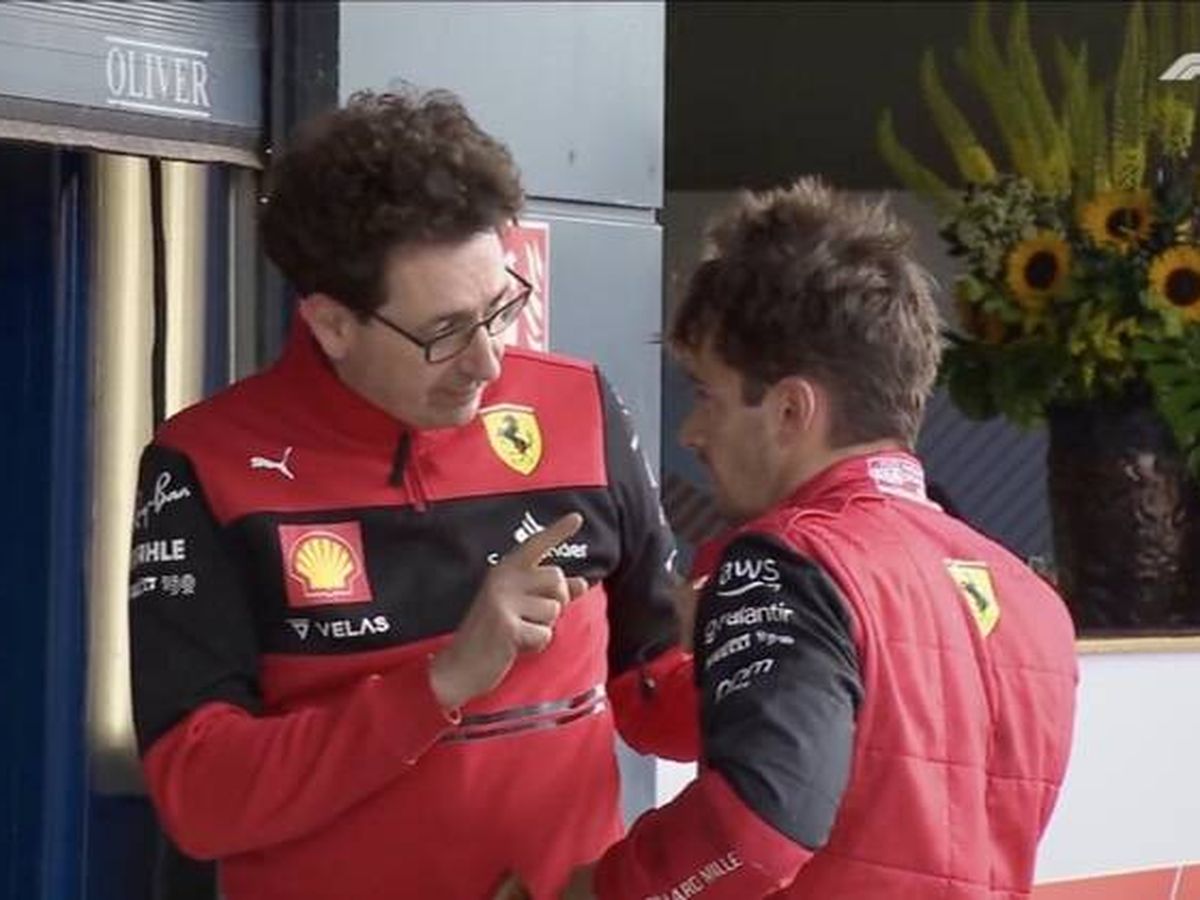 Foto: La relación entre Mattia Binotto y Charles Leclerc se ha ido deteriorando (F1)