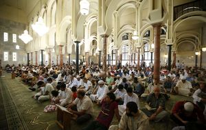 Un grupo islamófobo protestará frente a la mezquita de la M-30