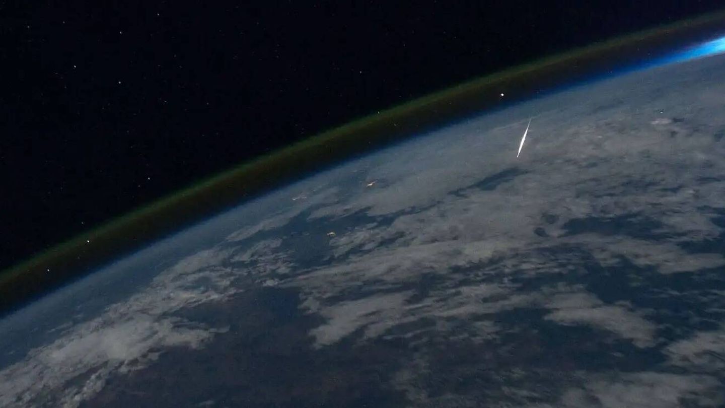 El meteoro IM1 era más duro que el resto de los 272 meteoros del catálogo CNEOS.(NASA/Ron Garan)