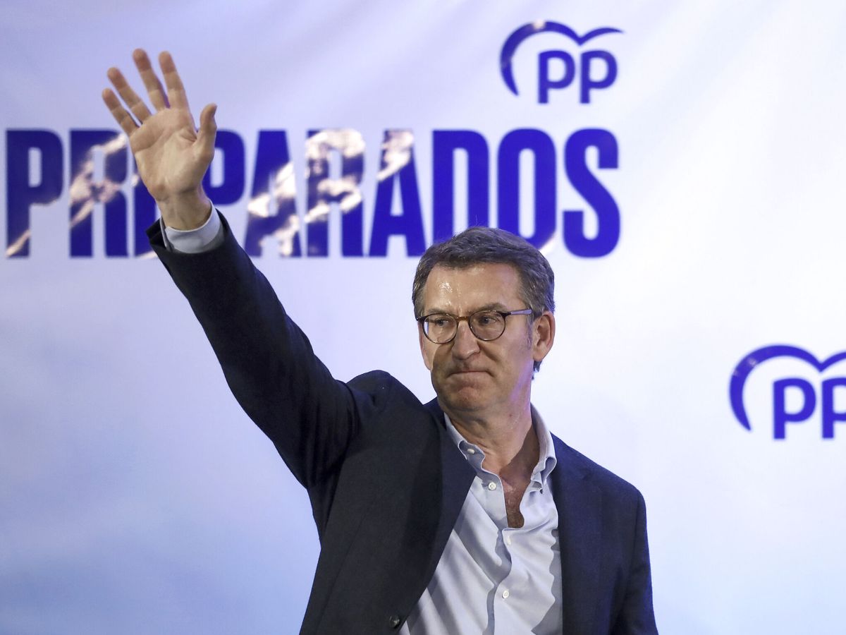 Foto: Alberto Núñez Feijóo, presidente de la Xunta de Galicia y candidato a liderar el Partido Popular en sustitución de Pablo Casado. (EFE/Andreu Dalmau)