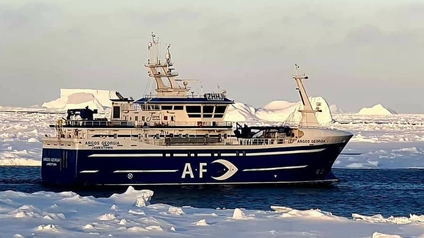 Argos Georgia, el pesquero hundido el Maldivas. 