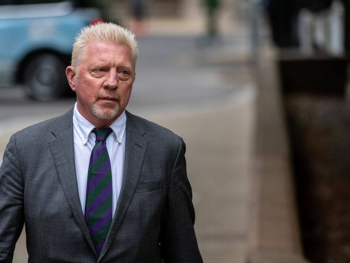Foto: Boris Becker, durante su juicio por insolvencia. (Getty/Chris Cole) 